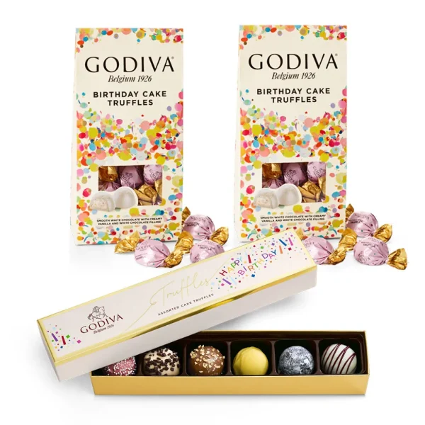 Godiva Chocolatier Birthday Treats Gift Set