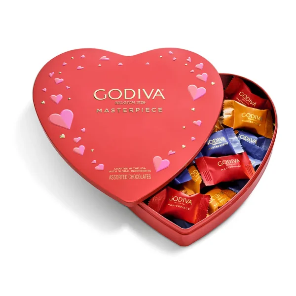 Assorted Masterpiece Heart Tin, 20pc.