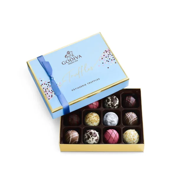 Patisserie Dessert Truffles Gift Box, 12 pc.