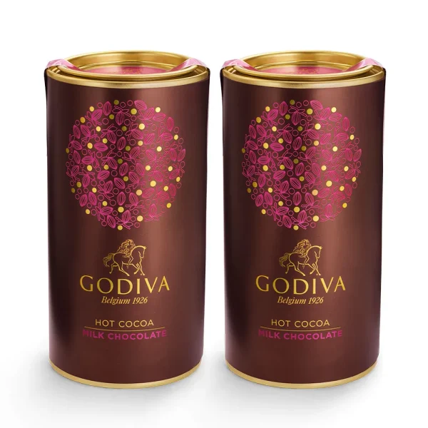 Milk Chocolate Hot Cocoa Canister, Set of 2, 12 Servings Each