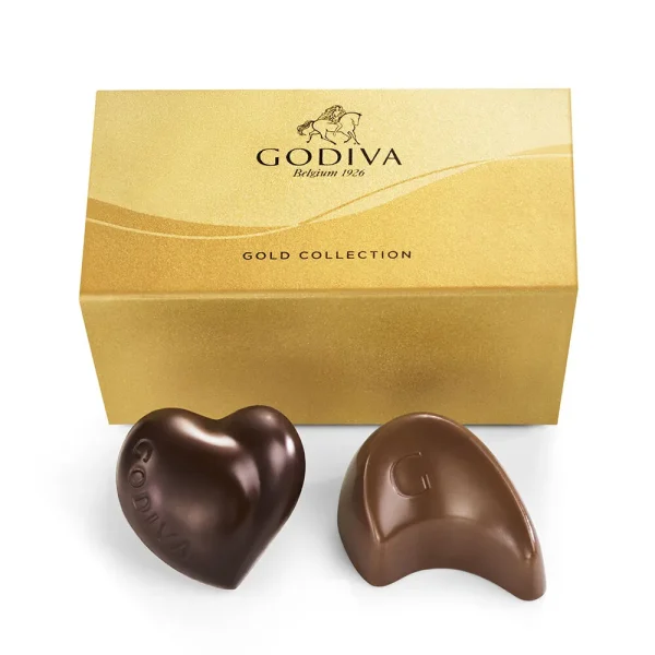 Assorted Chocolate Gold Favor, 2 pc.
